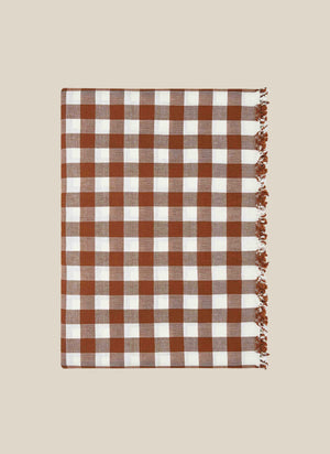red and white gingham tablecloth - Number 1