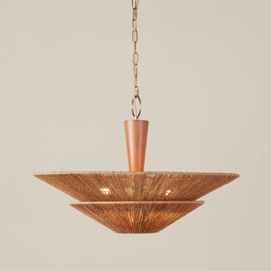 Condesa Jute Pendant - Number 4