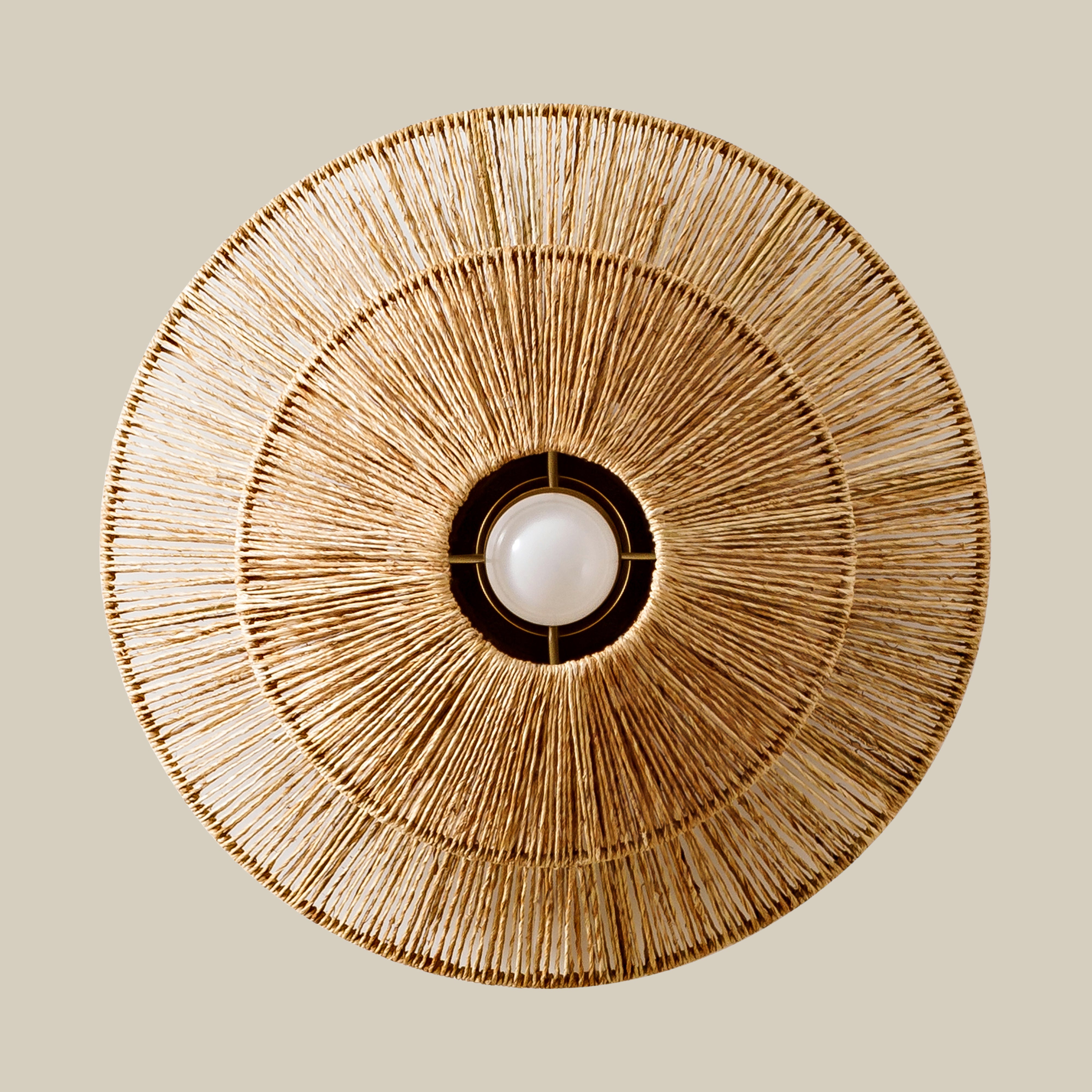 Condesa Jute Sconce – Woven Shop