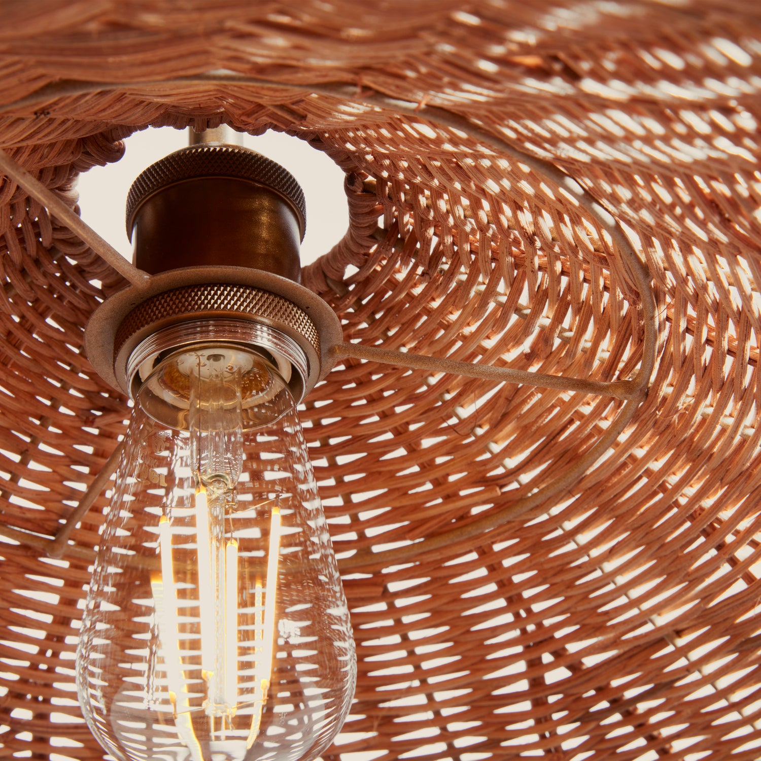 Kasbah Rattan Pendant- Number 6