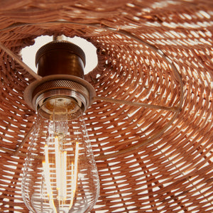 Kasbah Rattan Pendant - Number 6