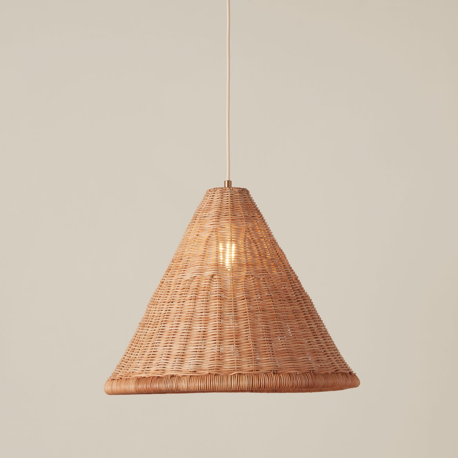 Kasbah rattan tall pendant- Number 4