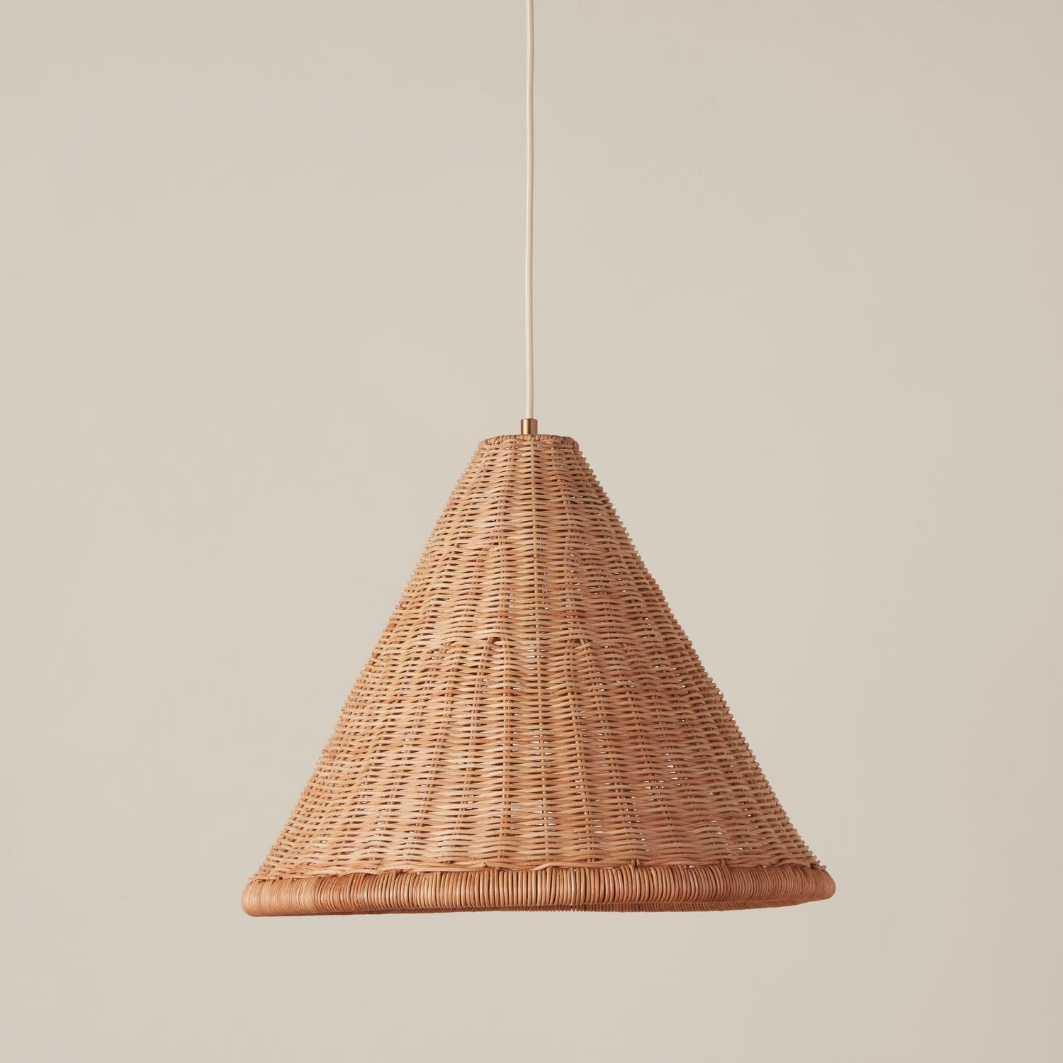 Kasbah rattan tall pendant- Number 1
