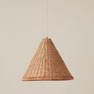 Kasbah rattan tall pendant - Number 1
