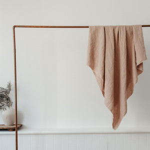 Linen Table Throw - Number 8