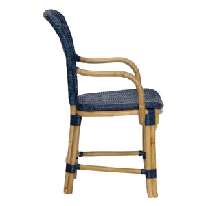 Fota Arm Chair in Navy - Number 3