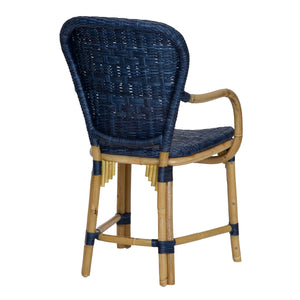 Fota Arm Chair in Navy - Number 4