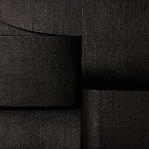 Close-up of black fabric with a subtle pattern - Number 5