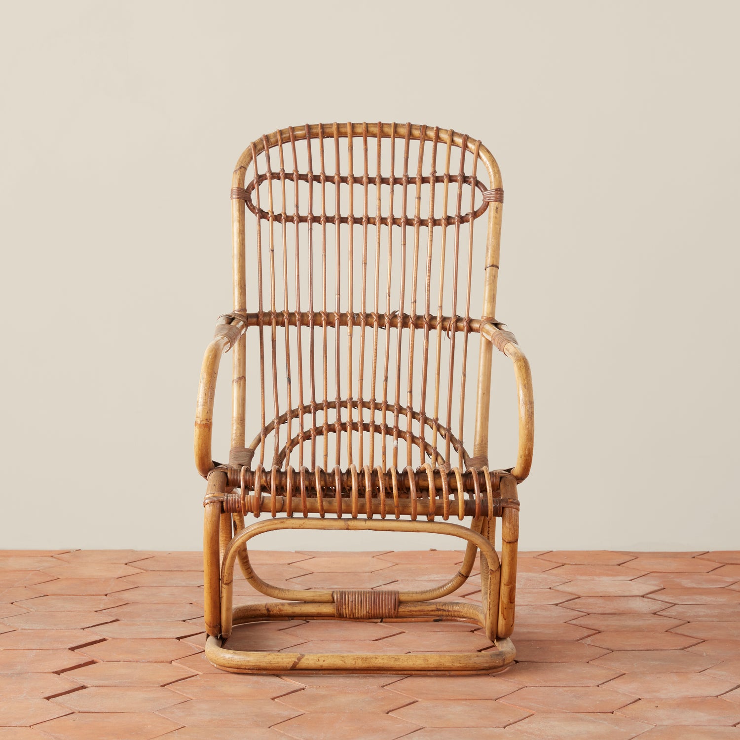 Vintage High Back Chair- Number 2
