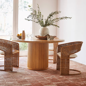 healdsburg dining chair at table - Number 2