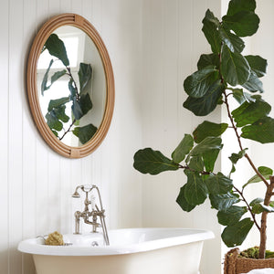 pelicano large round mirror in bathroom - Number 2