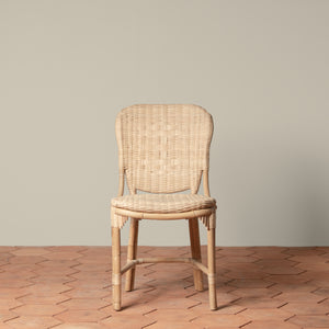 fota bistro side chair in natural front