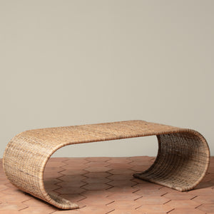 healdsburg wicker coffee table angle - Number 1