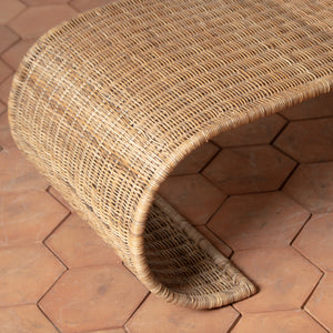 healdsburg wicker coffee table detail - Number 7