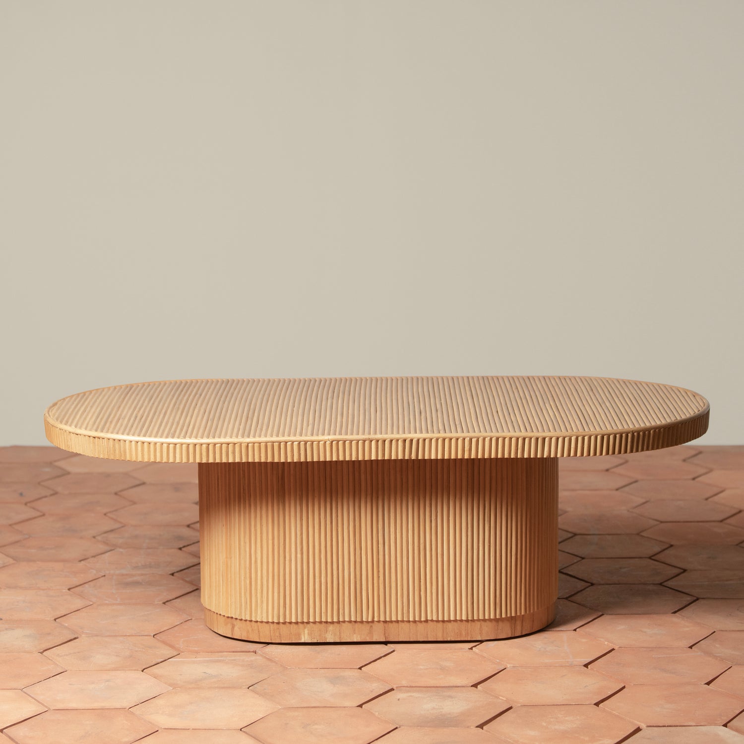 gabriella rattan coffee table front- Number 1