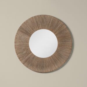 highball jute round mirror front - Number 1
