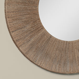 highball jute round mirror detail - Number 3