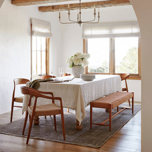 ingrid woven bench at dining table - Number 5