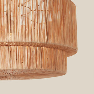 woven pendant light against neutral background - Number 2