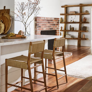 alma counter stools in kitchen