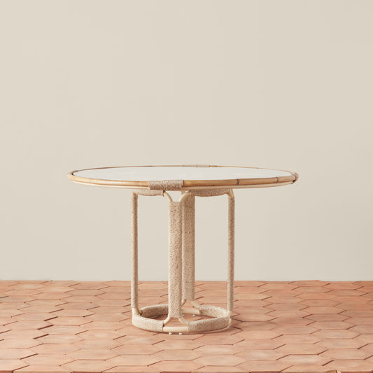 glen ellen indoor/outdoor dining table front