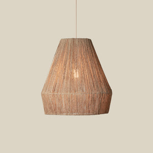 brown pendant light against neutral background - Number 4