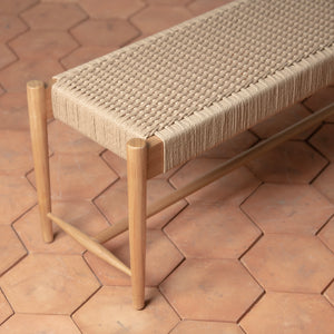 Ingrid Woven Bench - Number 4