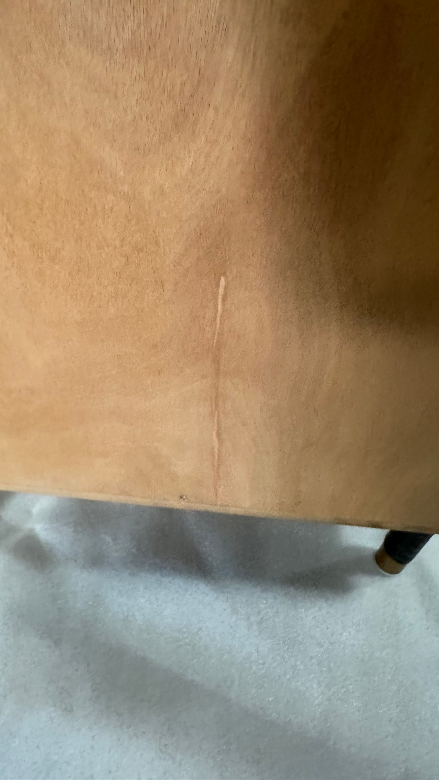scratch on side table