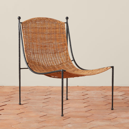 Lacoste Indoor/Outdoor Wicker Lounge Chair