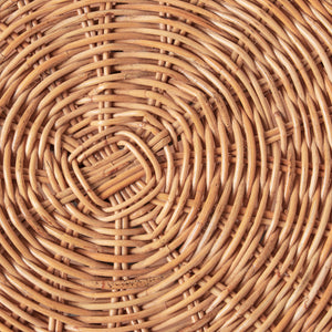 Close-up of a woven rattan surface - Number 5