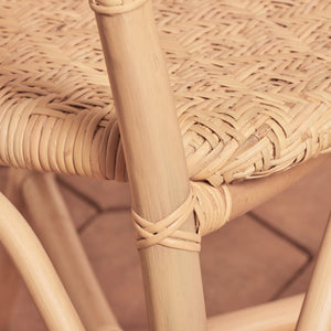 portofino arm chair in natural detail