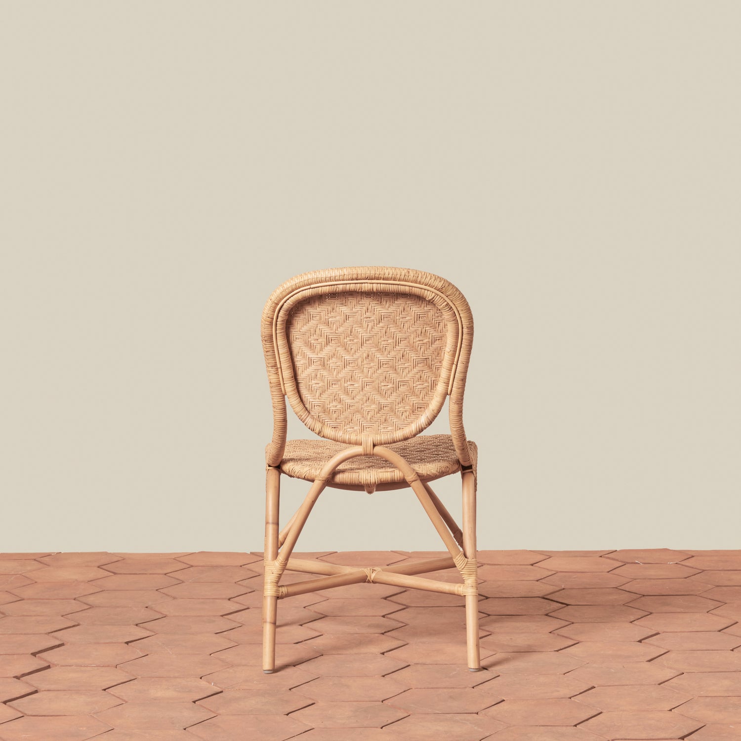 portofino side chair in natural