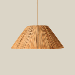 rattan pendant against neutral background - Number 1