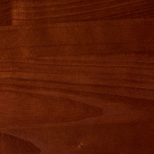 A close-up of a dark reddish-brown wood grain texture with visible natural patterns and tonal variation. - Number 5