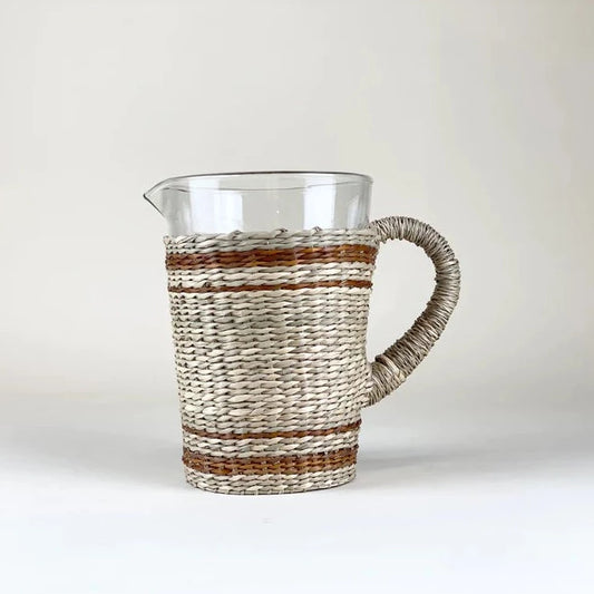 Brown Striped Seagrass Pitcher