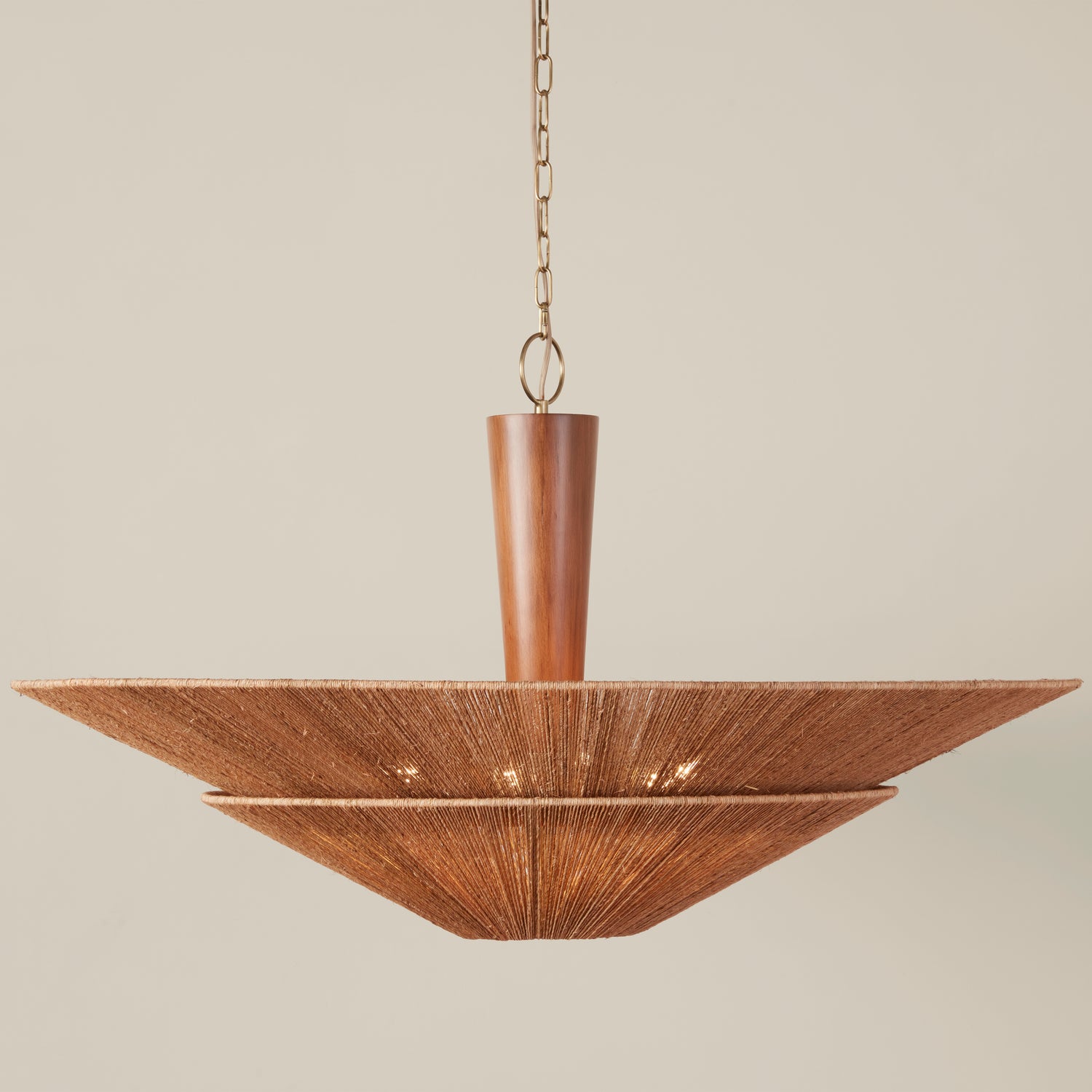 Condesa Jute Chandelier