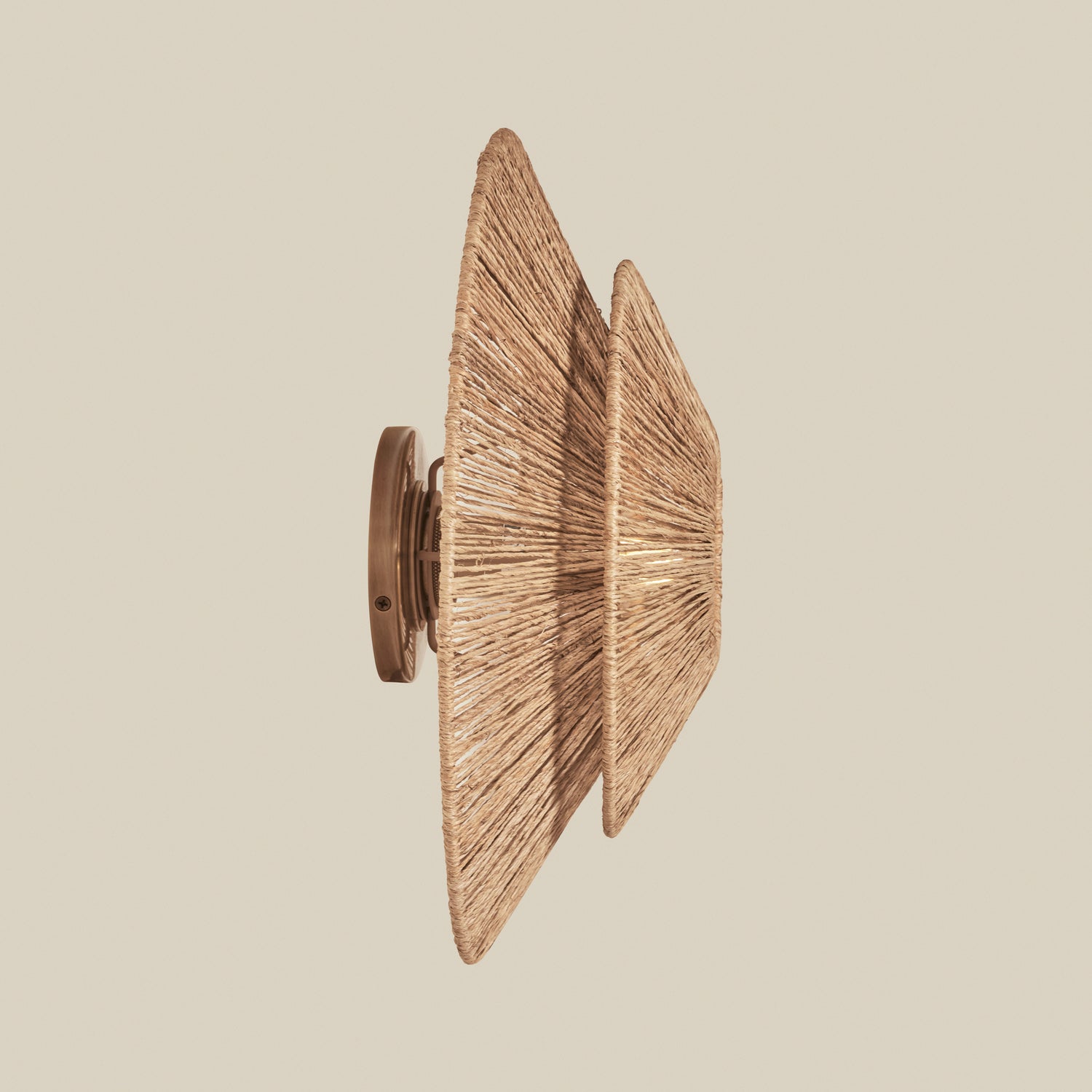 condesa jute sconce