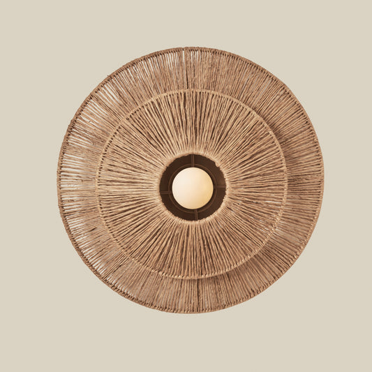 condesa jute sconce