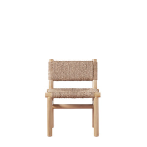 Chair with woven seat and backrest on a white background - Number 2