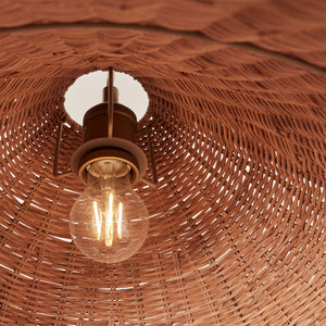 detail of pendant interior and lightbulb - Number 5