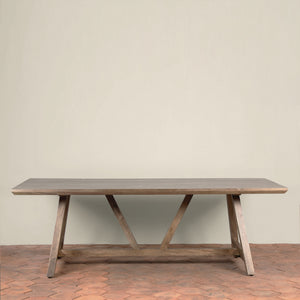 Kelmscott Farmhouse Dining Table in Grey