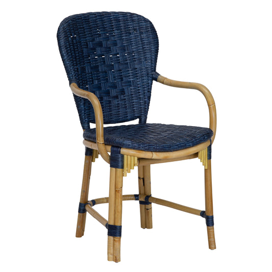 Fota Arm Chair in Navy