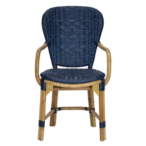 Fota Arm Chair in Navy