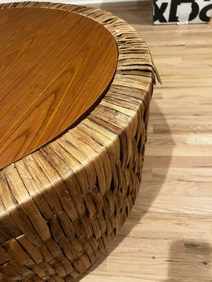 Puebla Woven Coffee Table - Open Box - Number 3