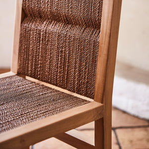 textura dining chair detail