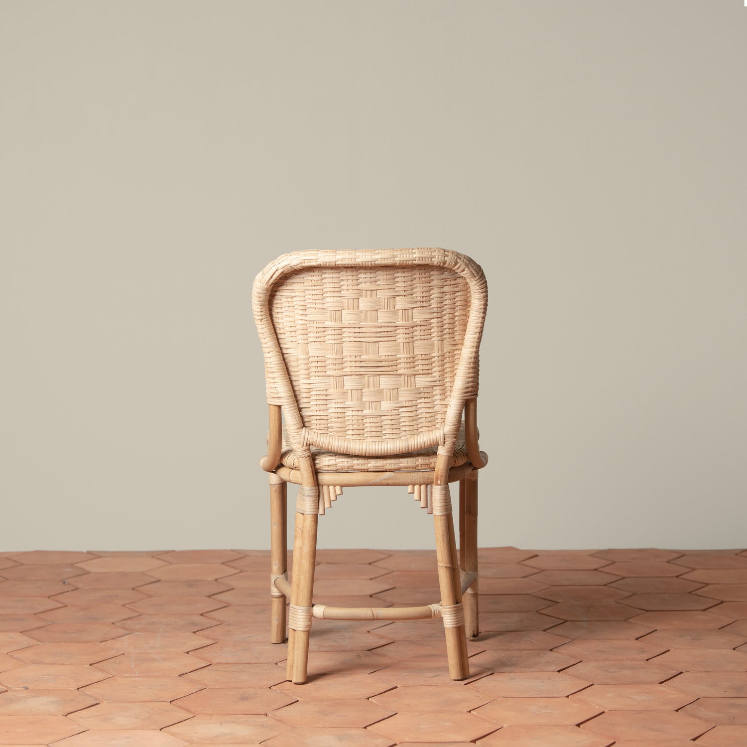 fota bistro side chair in natural back