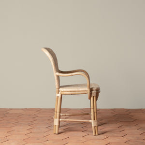 fota bistro chair in natural side