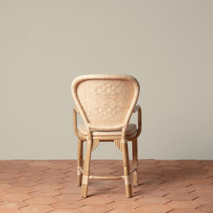 fota bistro chair in natural back