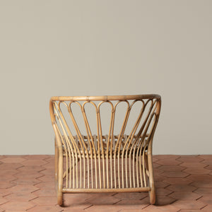 coste rattan lounge chair back