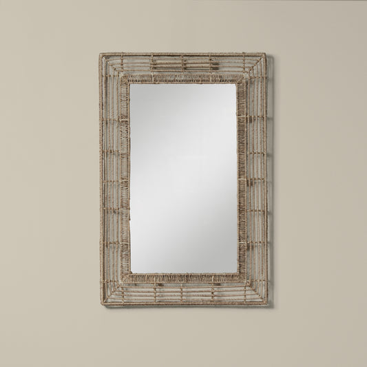 beehive rectangular mirror